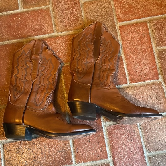 Luccesse 2000 Brown Western Cowboy Boots - Picture 7 of 9